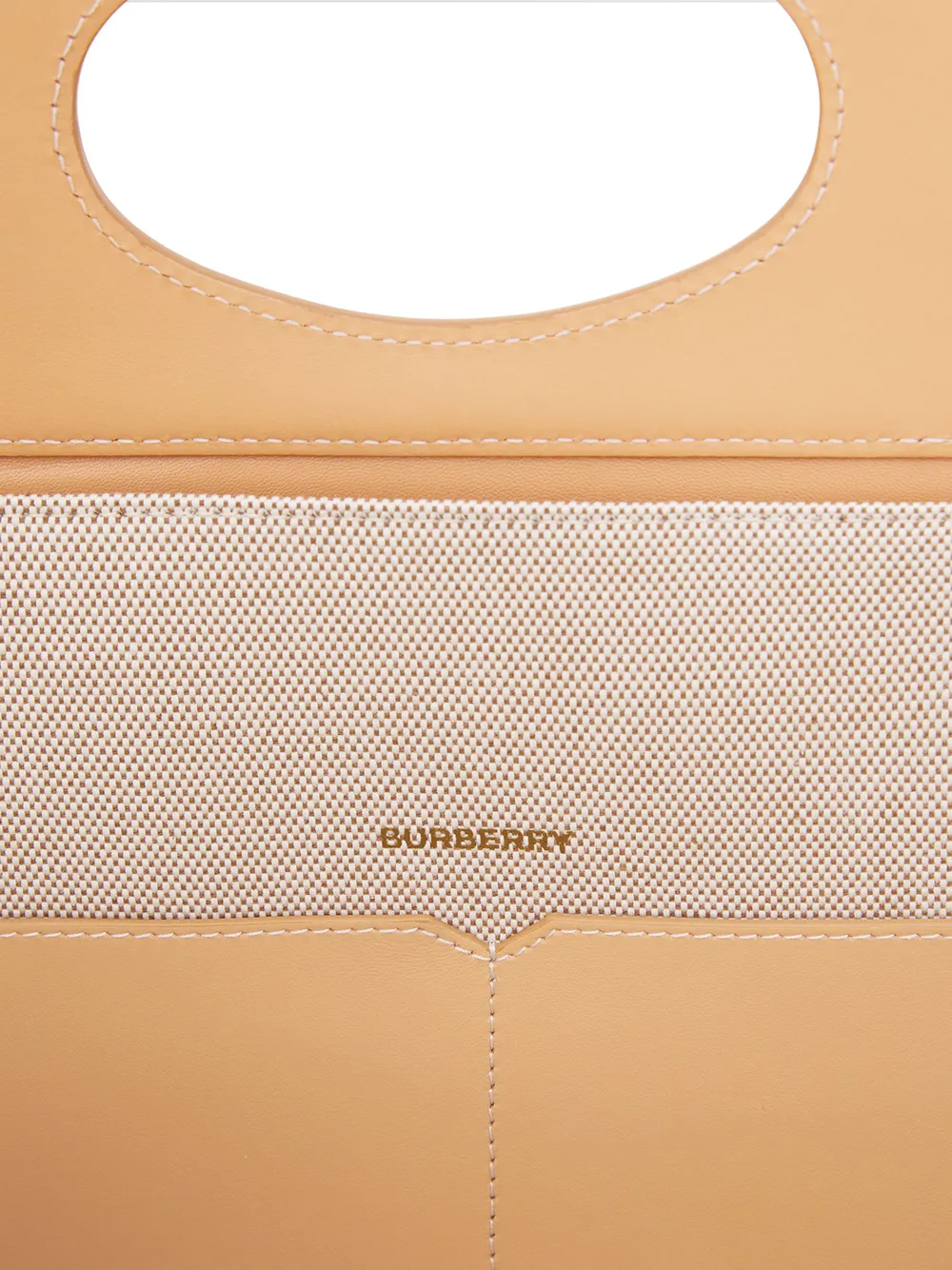 фото Burberry сумка-тоут pocket среднего размера