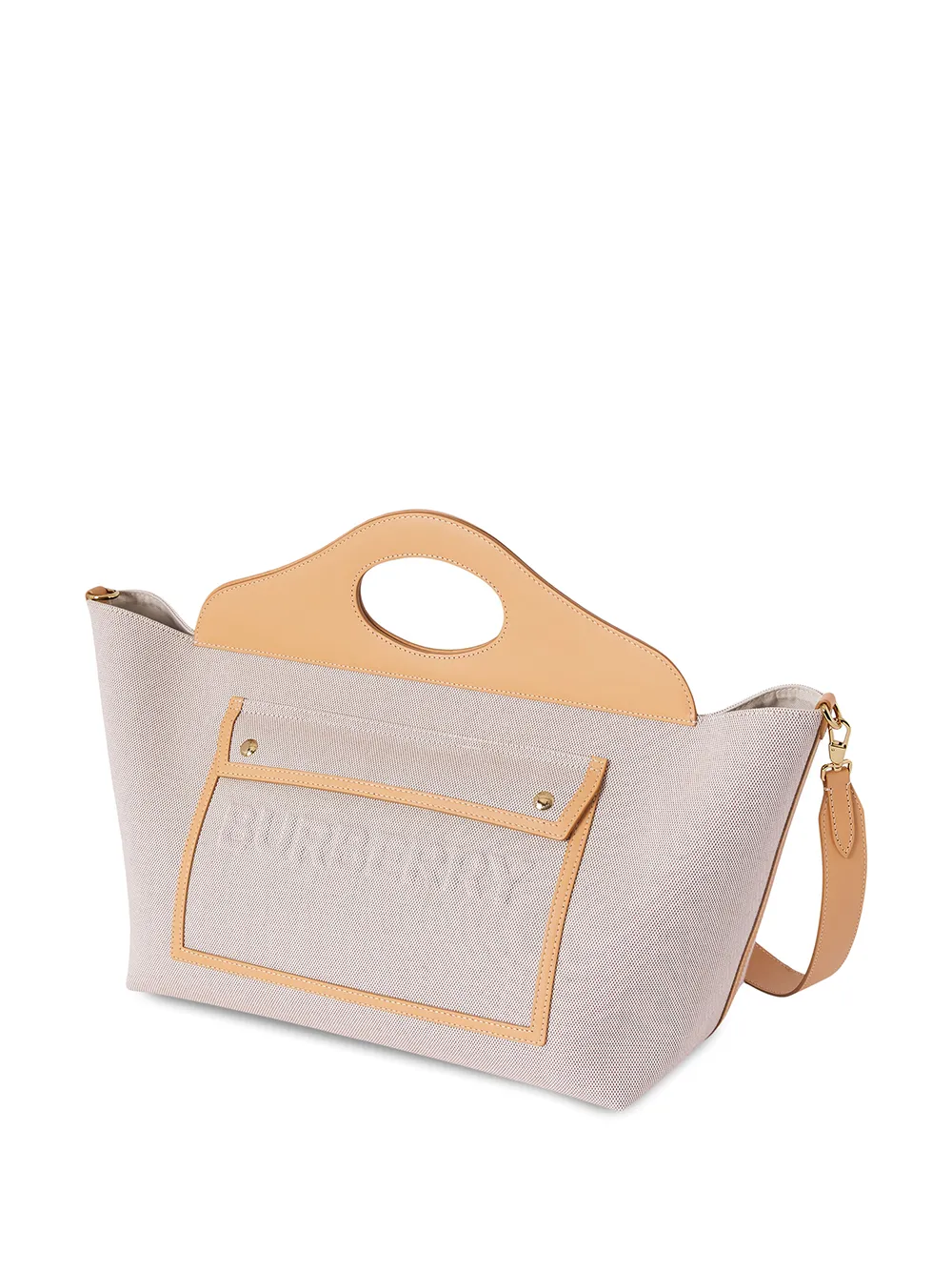 фото Burberry сумка-тоут pocket среднего размера