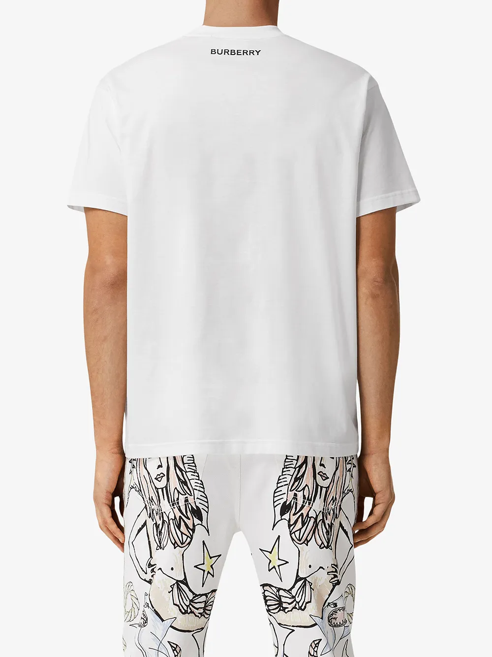 фото Burberry футболка с принтом