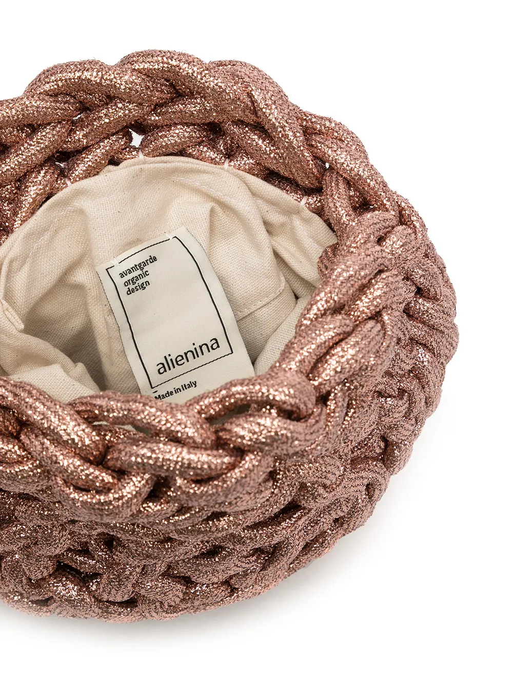 фото Alienina сумка на плечо ida с эффектом металлик