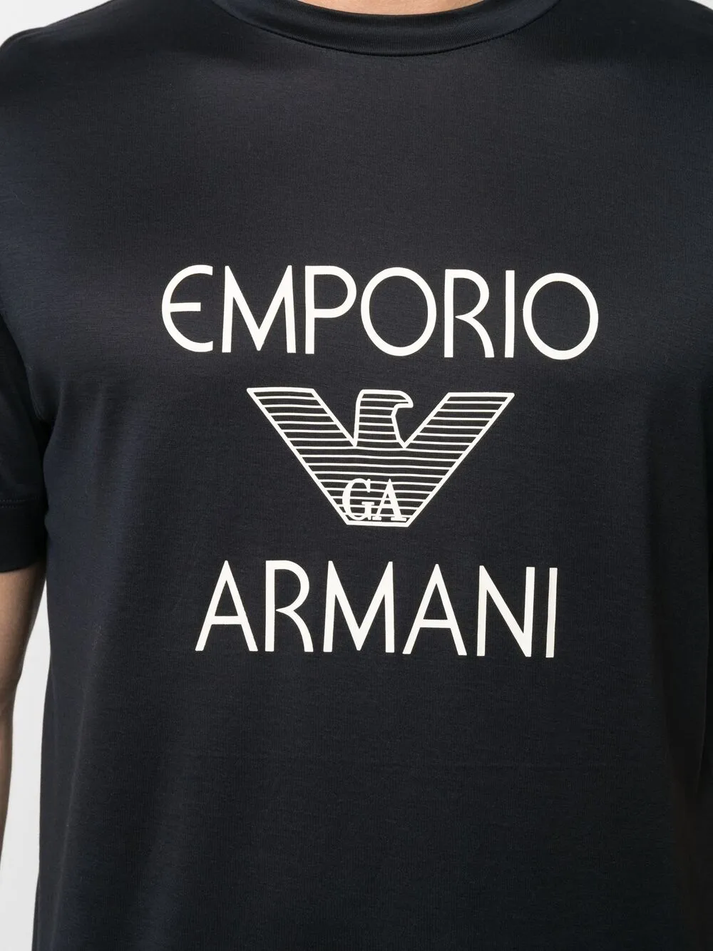 фото Emporio armani футболка с логотипом