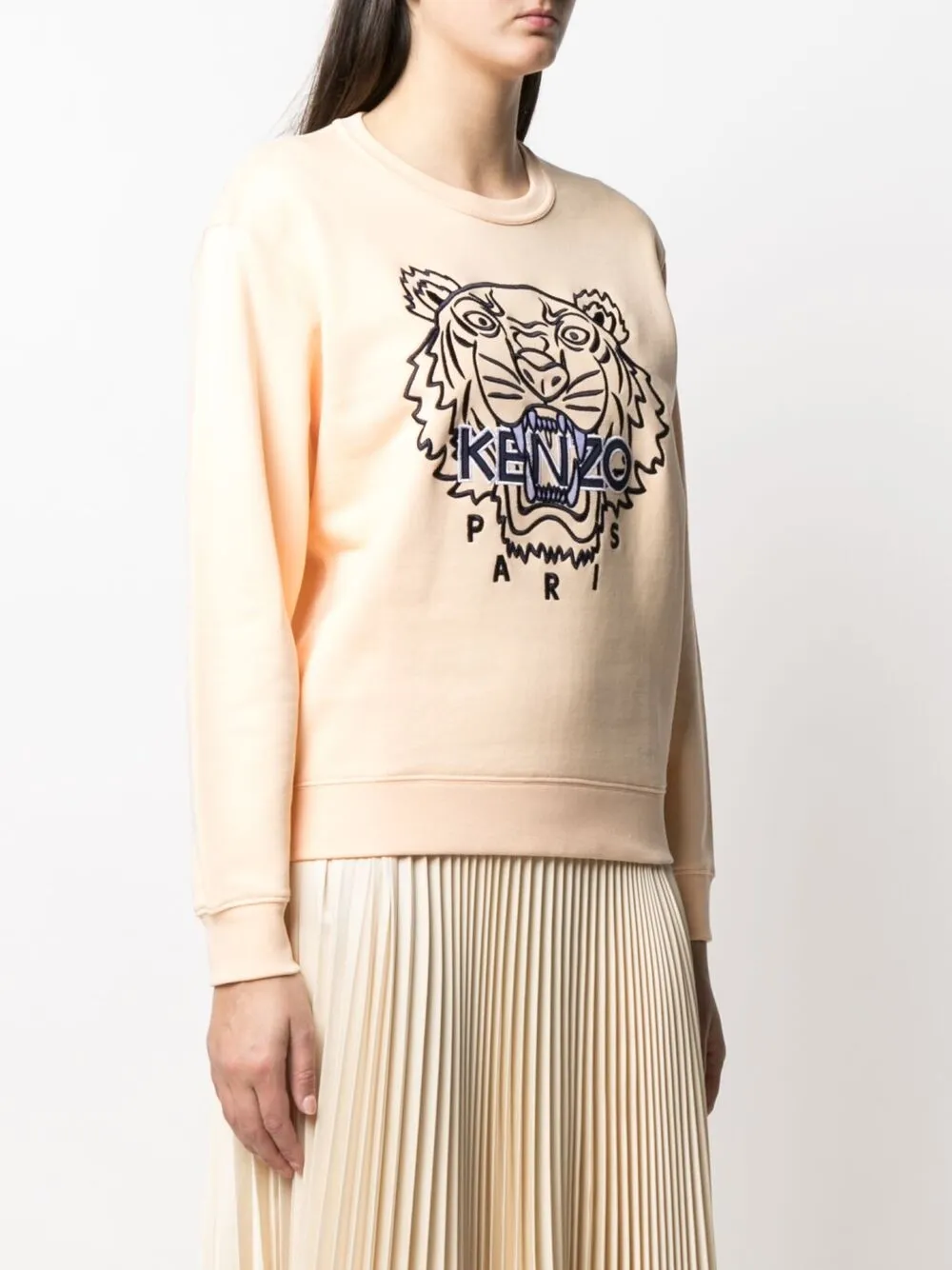 фото Kenzo толстовка с вышивкой tiger
