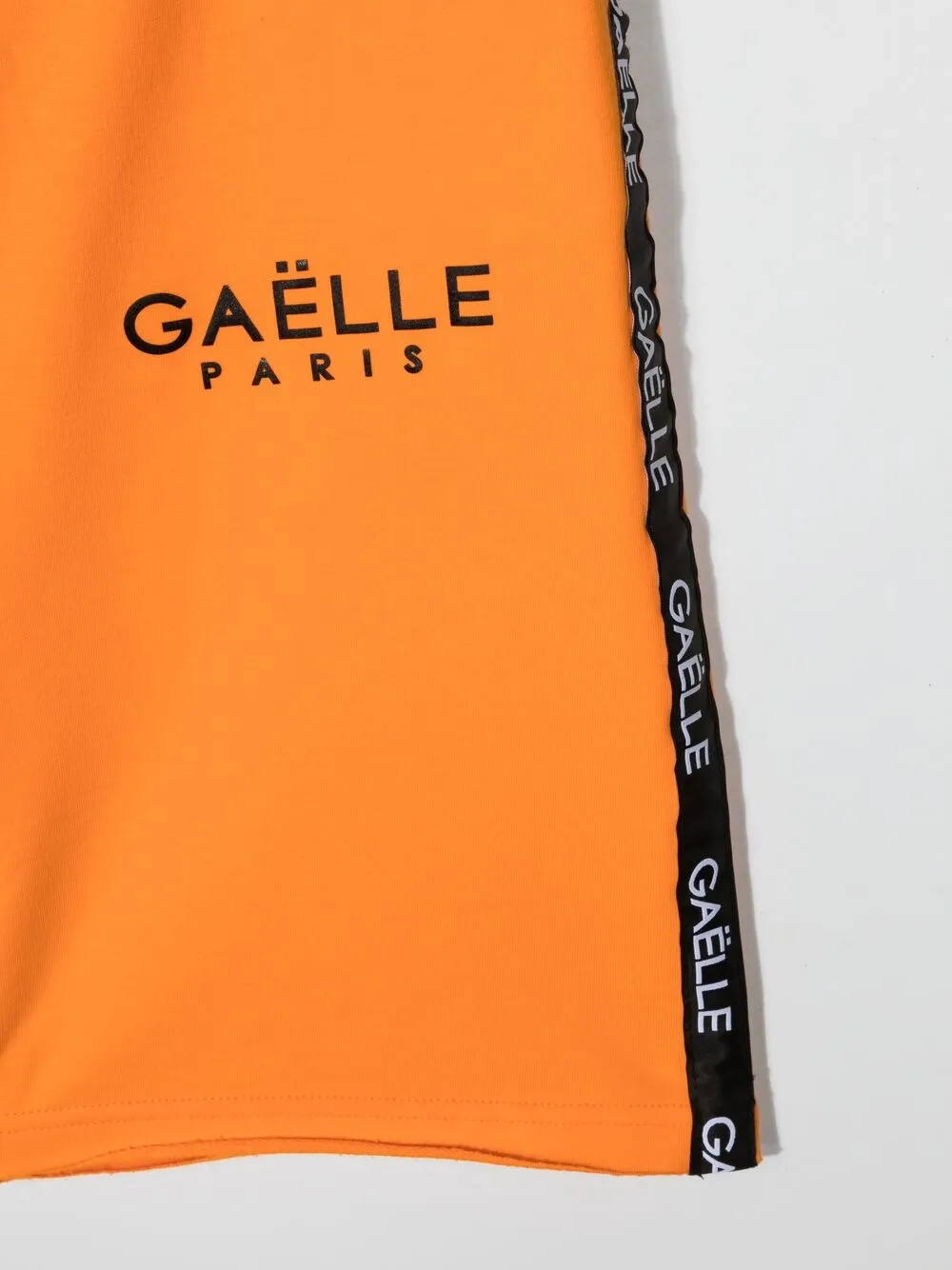 фото Gaelle paris kids шорты с логотипом на лампасах