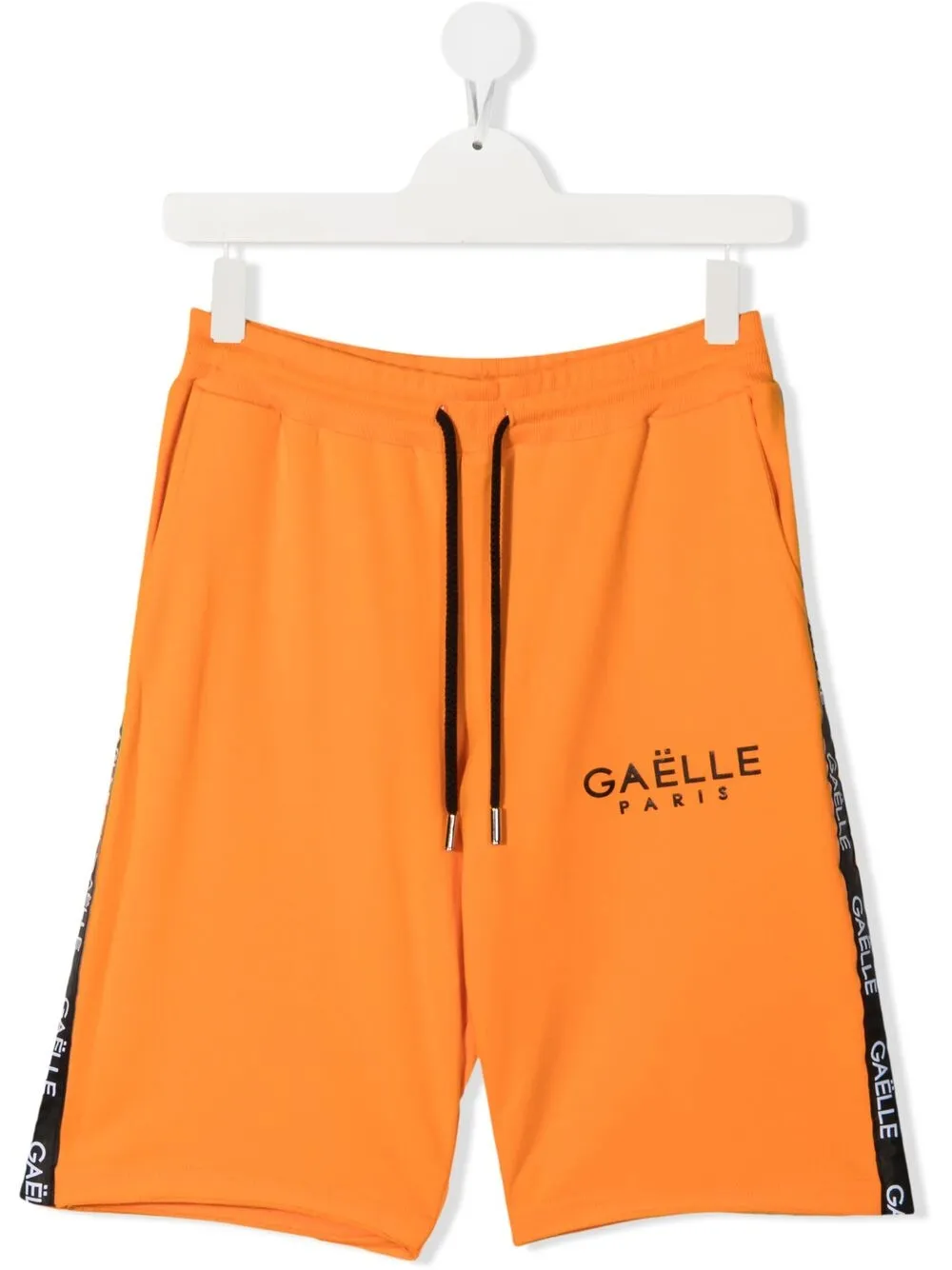 фото Gaelle paris kids шорты с логотипом на лампасах