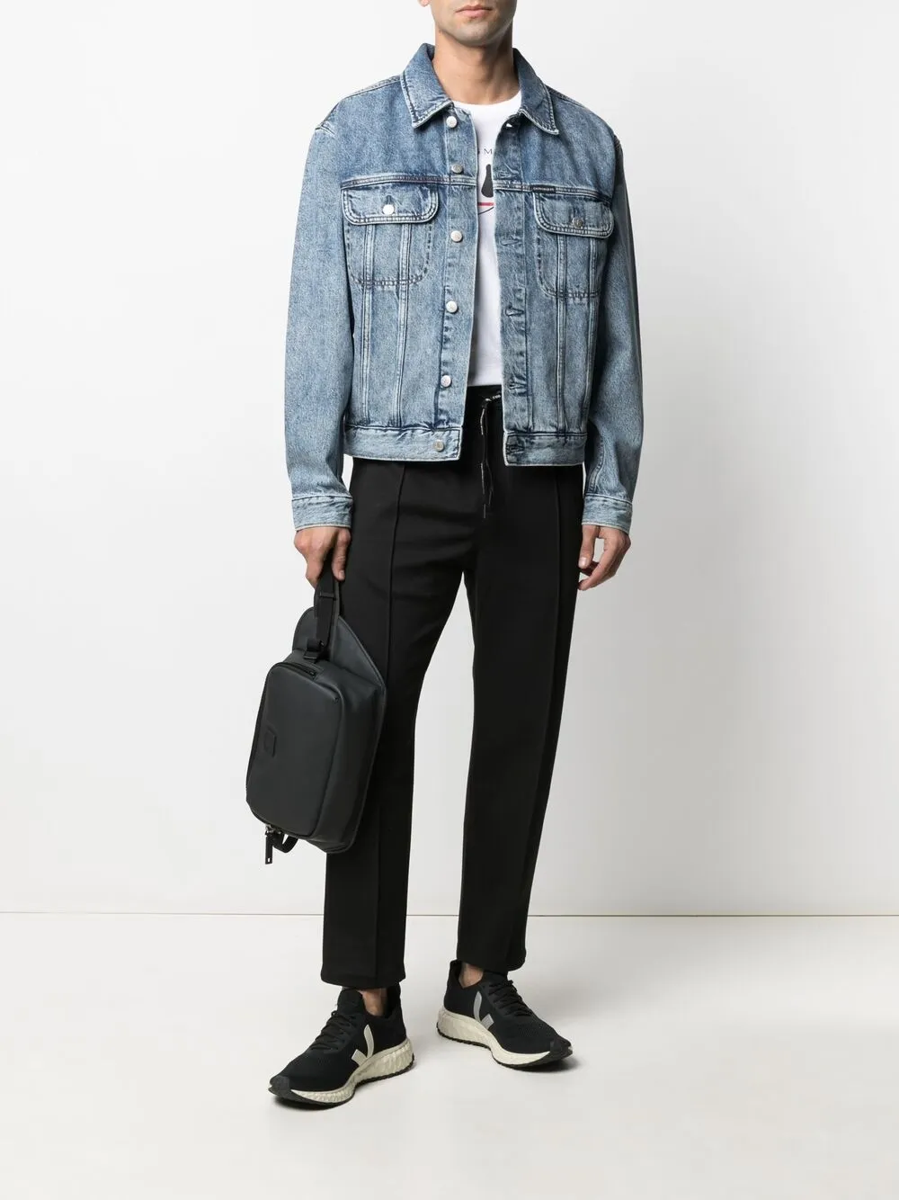 фото Calvin klein jeans спортивные брюки с логотипом