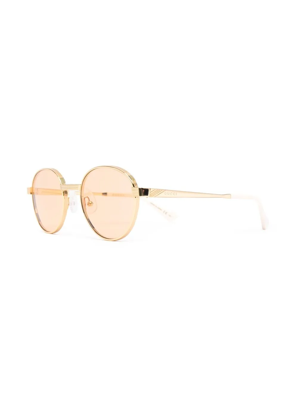 фото Gucci eyewear солнцезащитные очки в круглой оправе