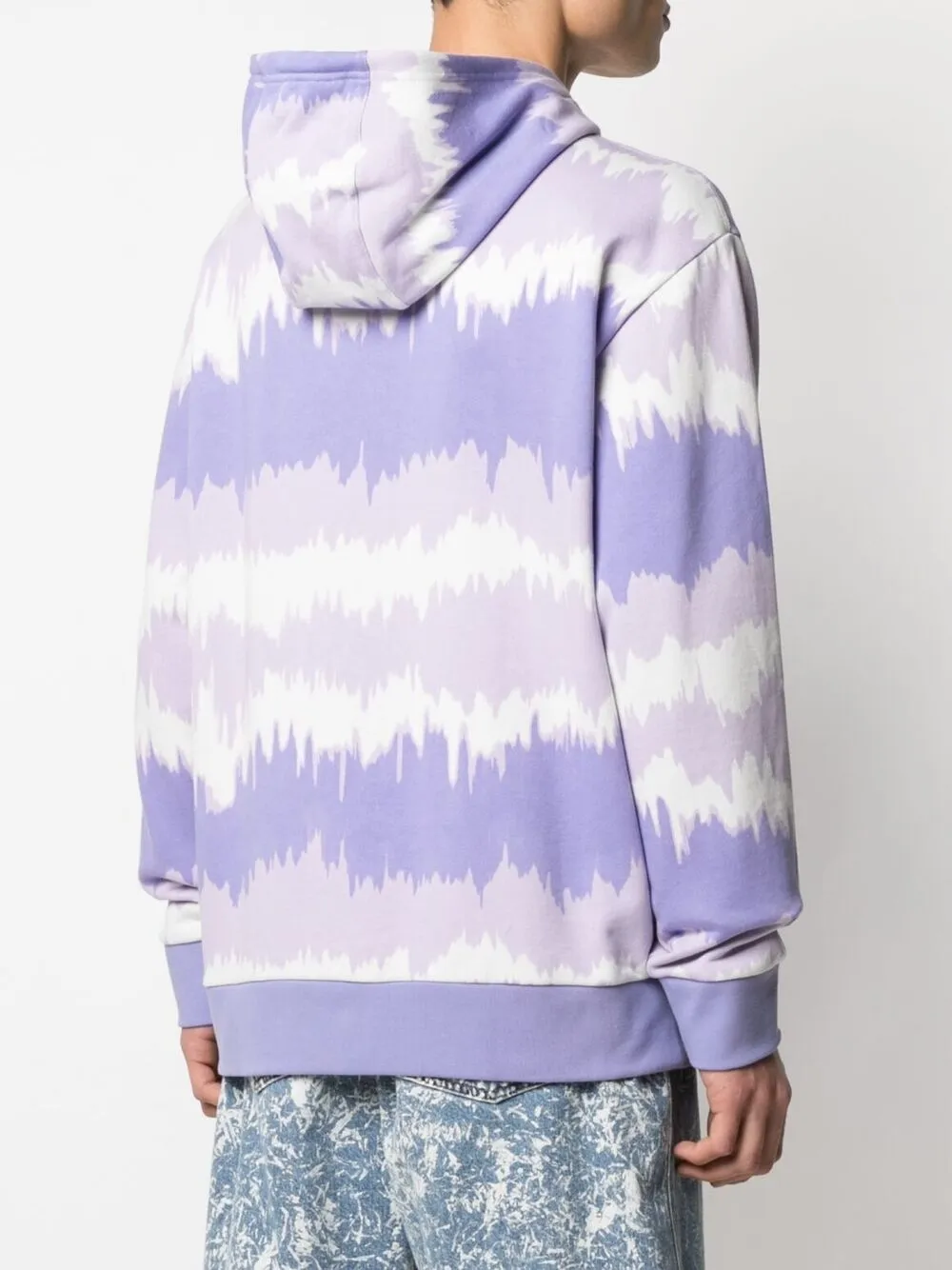 фото Adidas худи с принтом тай-дай