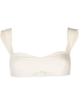 Magda Butrym Retro Bustier Bikini Top Farfetch