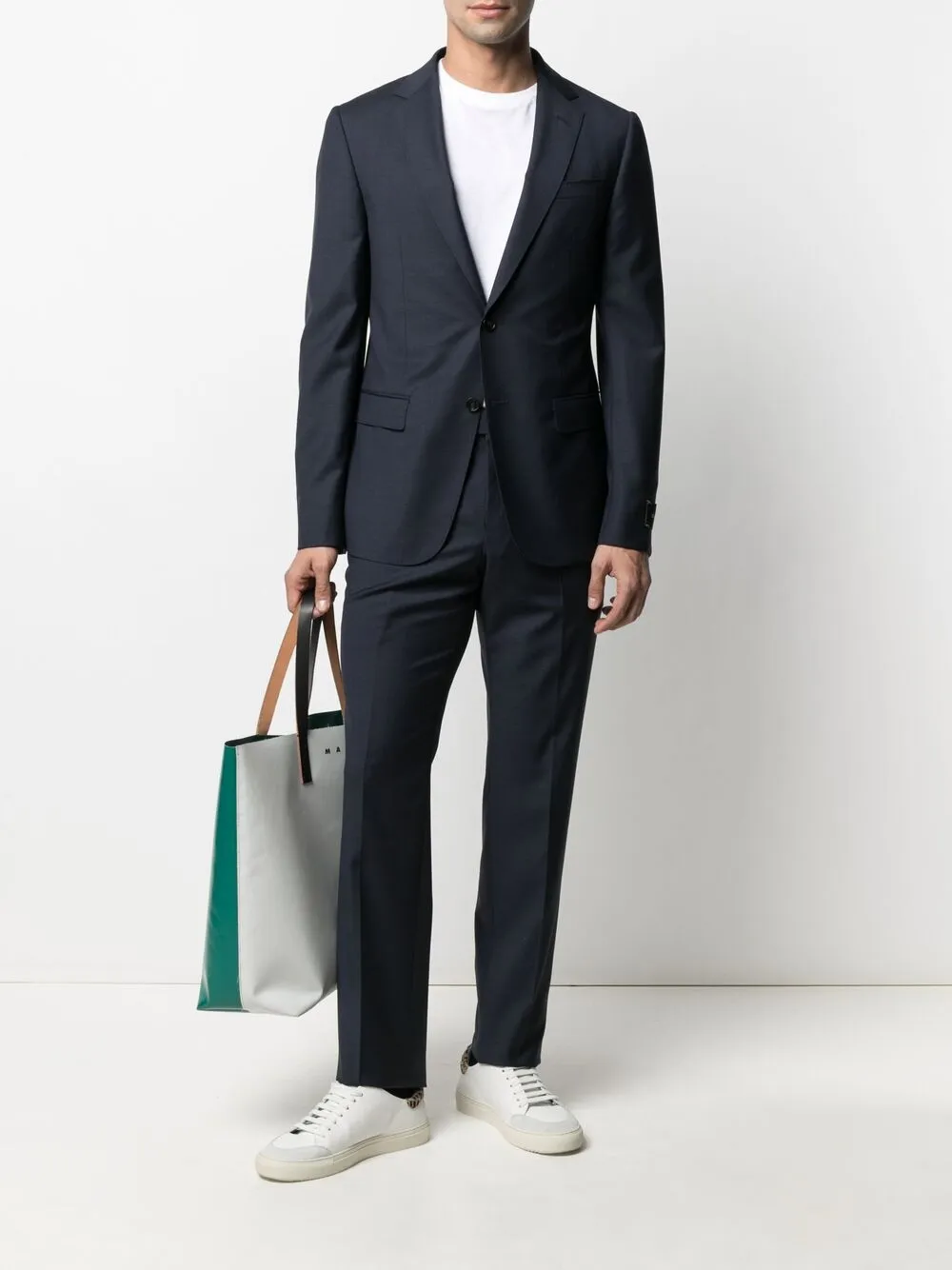 фото Z zegna костюм с однобортным пиджаком