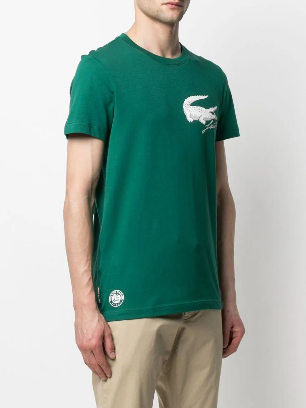 фото Lacoste футболка roland garros с логотипом