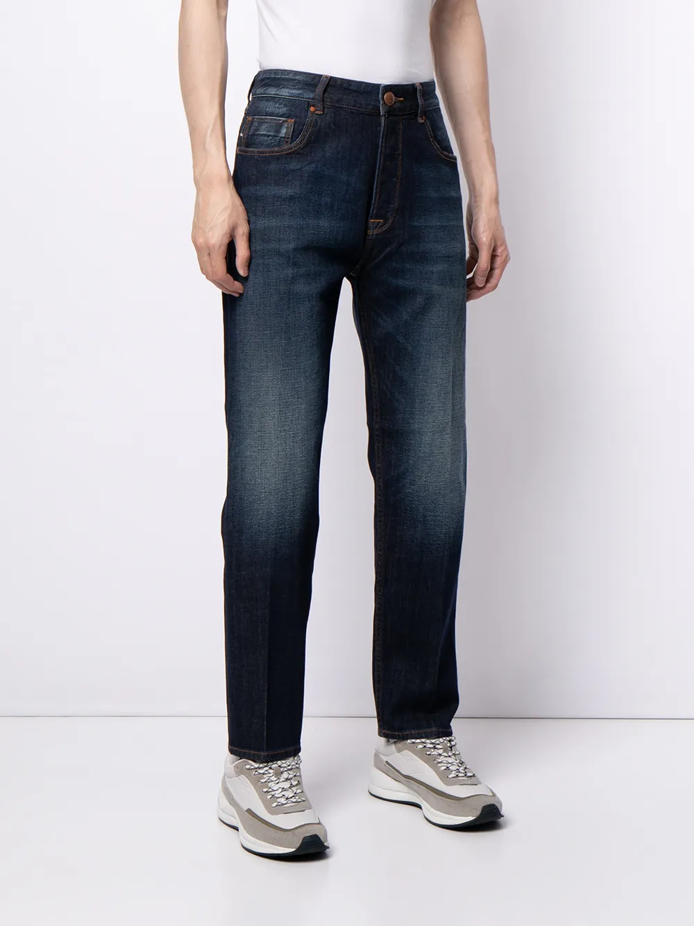 фото Emporio armani джинсы кроя слим с завышенной талией