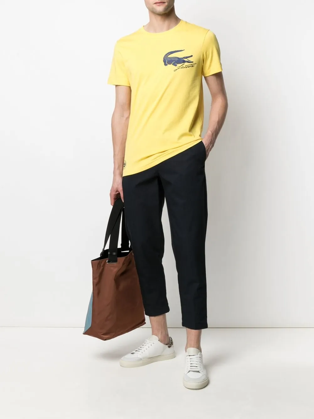 фото Lacoste футболка roland garros с логотипом