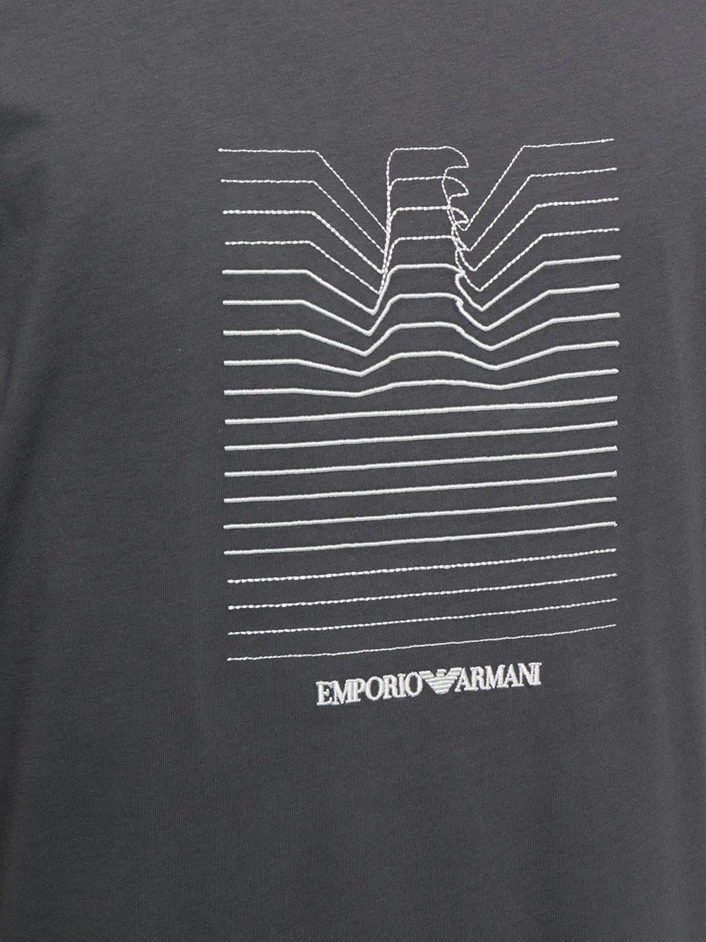 фото Emporio armani футболка с логотипом