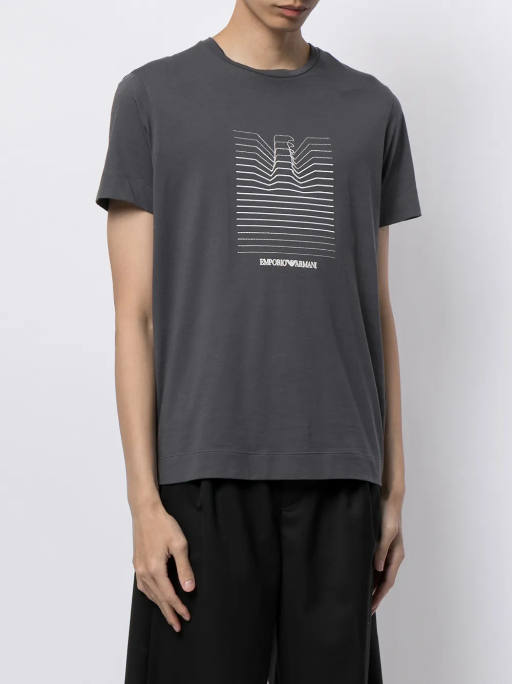 фото Emporio armani футболка с логотипом