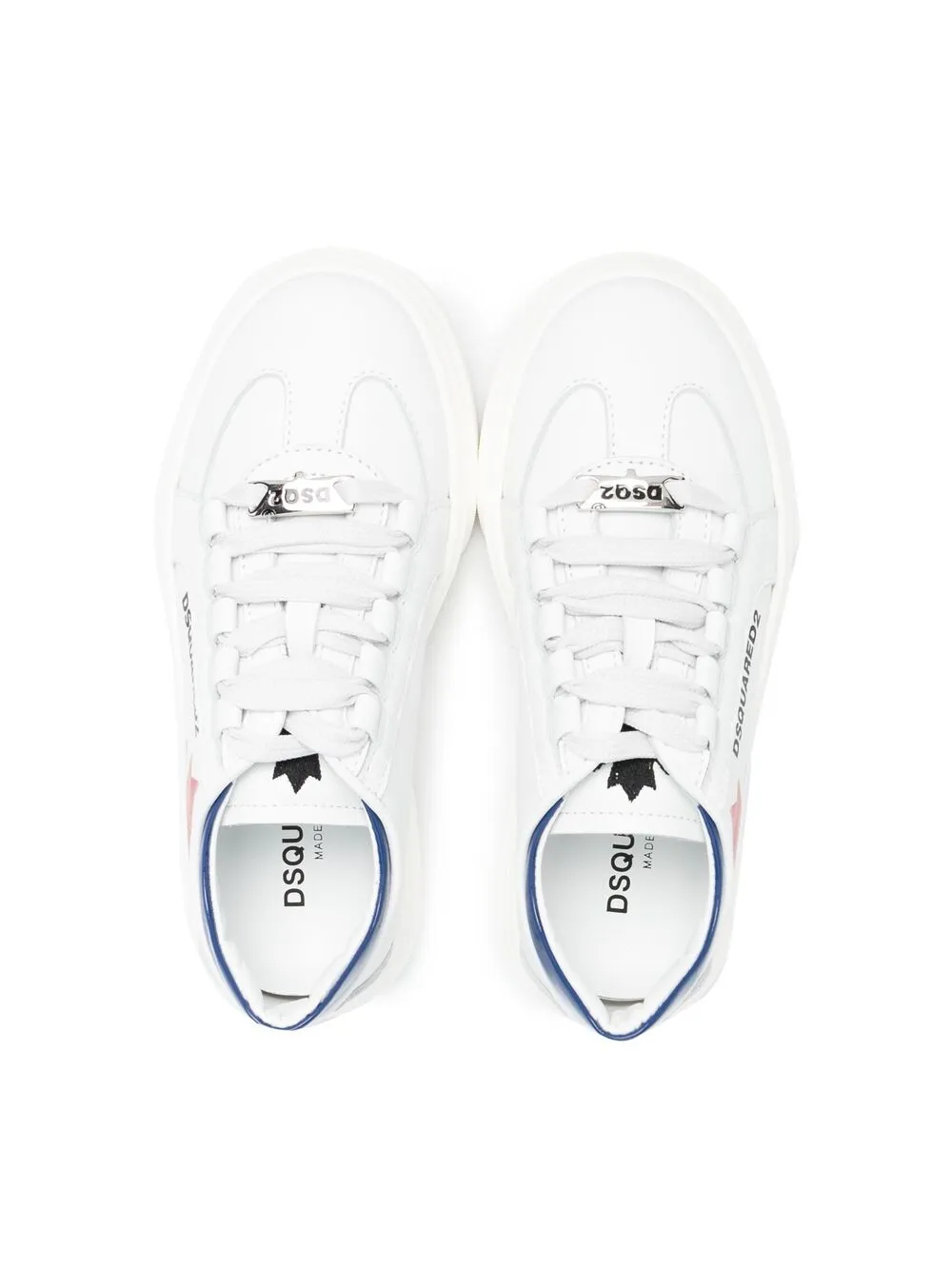фото Dsquared2 kids кроссовки с логотипом
