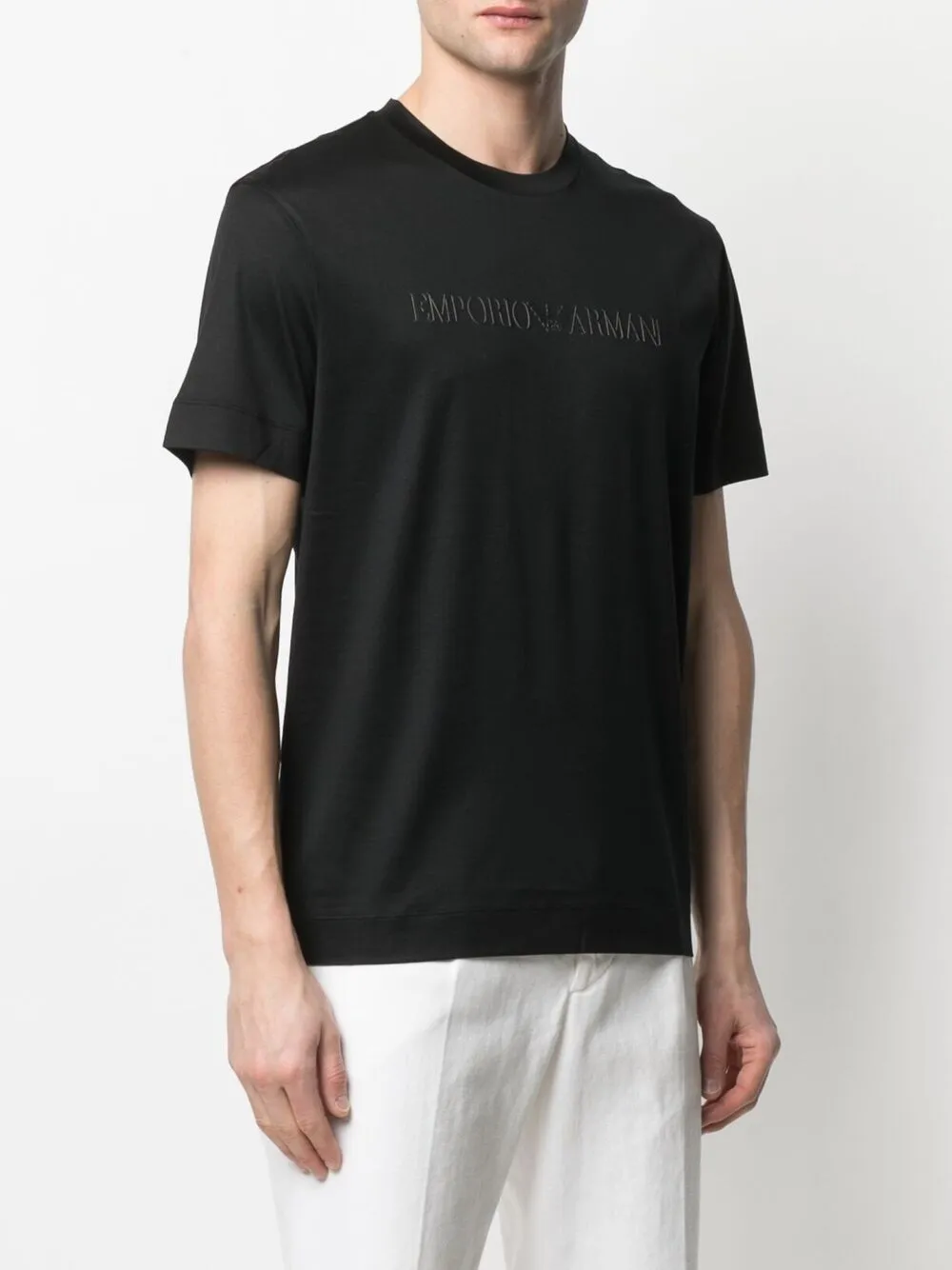 фото Emporio armani футболка с логотипом