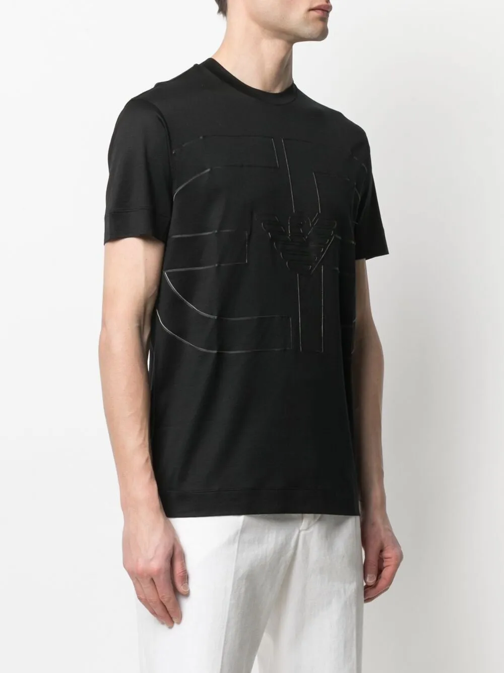 фото Emporio armani футболка с логотипом