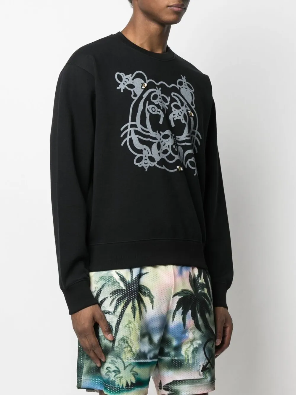 фото Kenzo толстовка bee a tiger