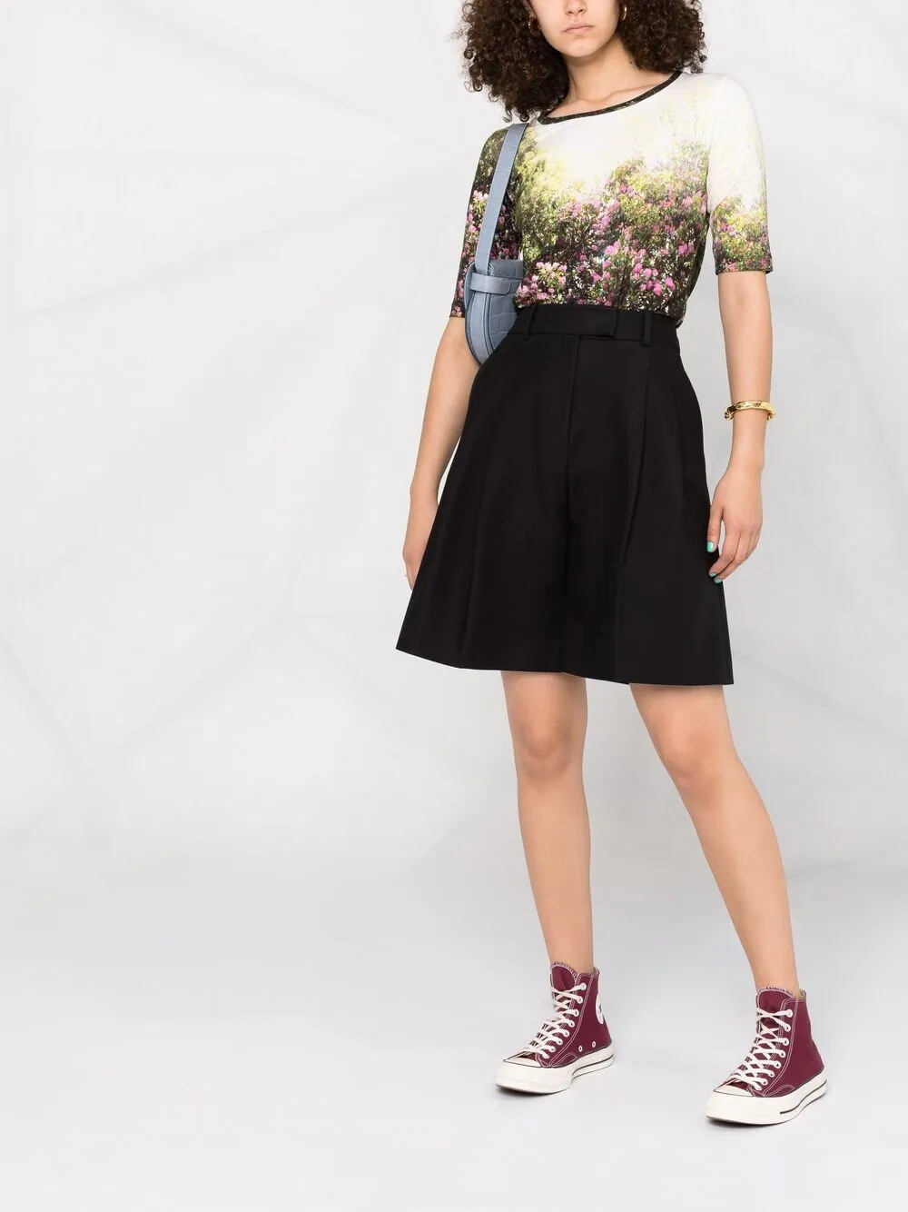 фото Ps paul smith футболка с цветочным принтом