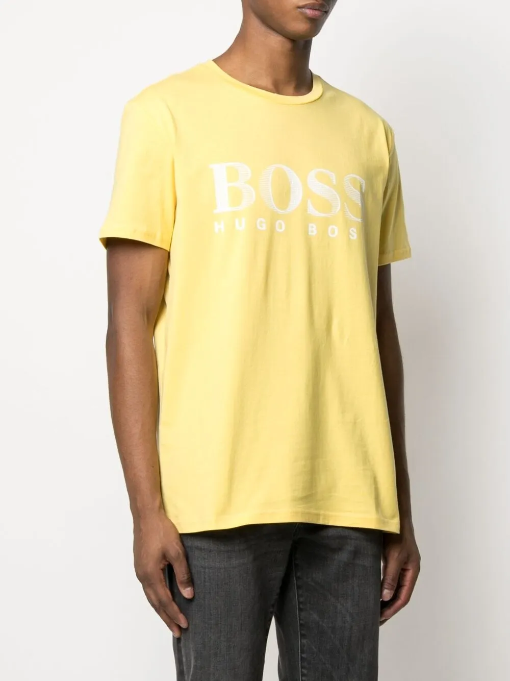 фото Boss футболка с логотипом