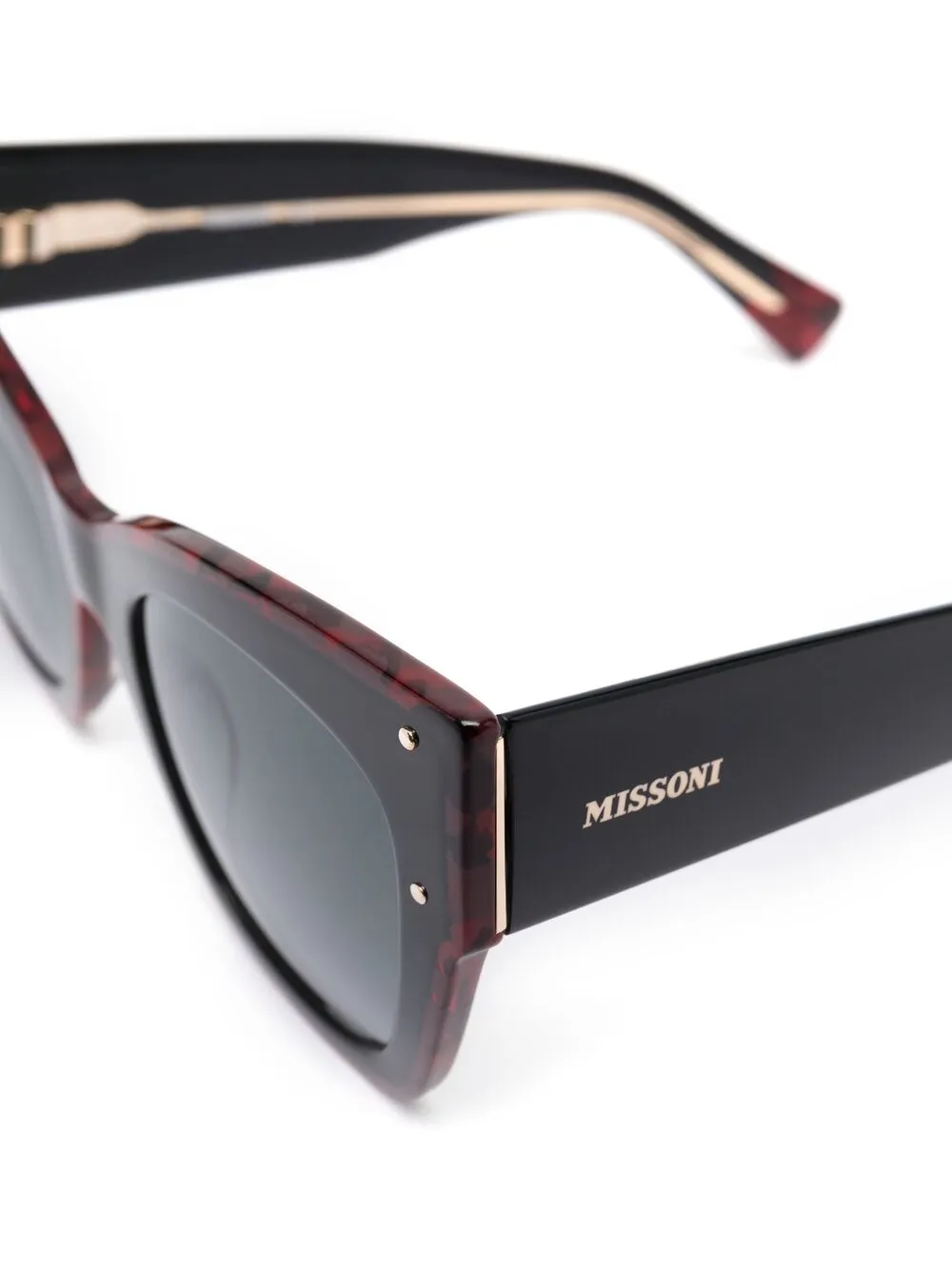 фото Missoni eyewear солнцезащитные очки в оправе 'кошачий глаз'