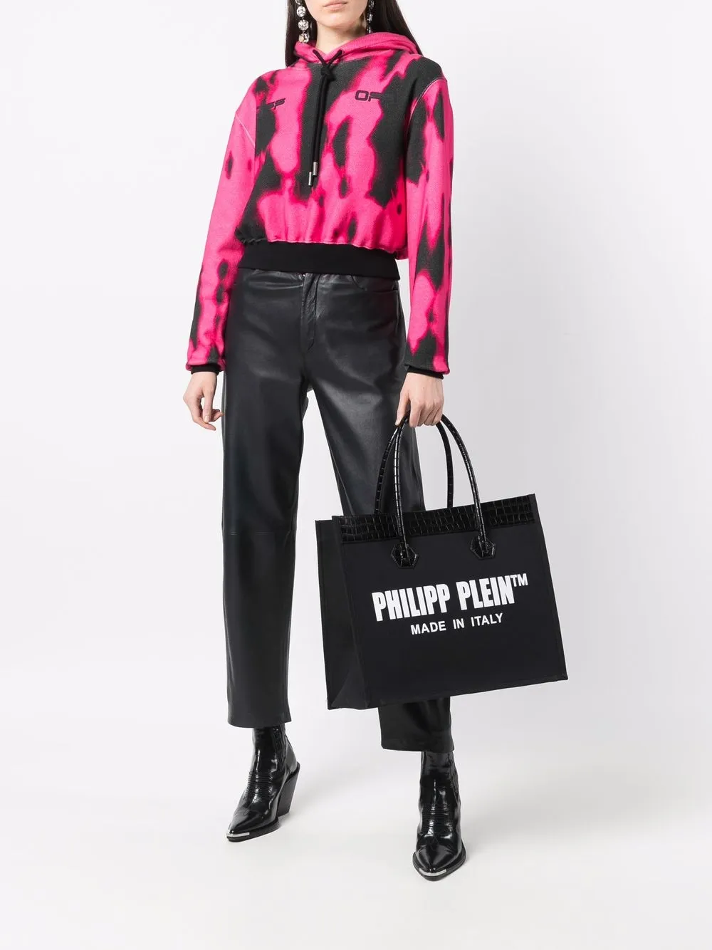 фото Philipp plein сумка-тоут с логотипом