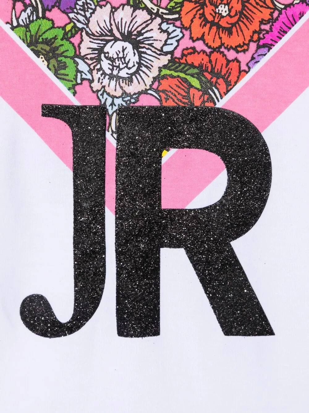 фото John richmond junior футболка с цветочным принтом