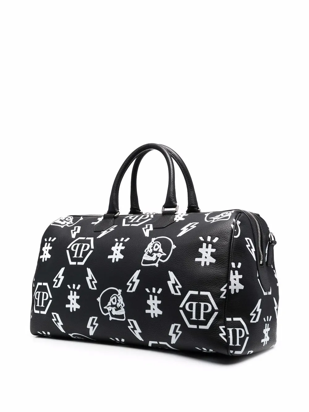 фото Philipp plein дорожная сумка среднего размера с монограммой