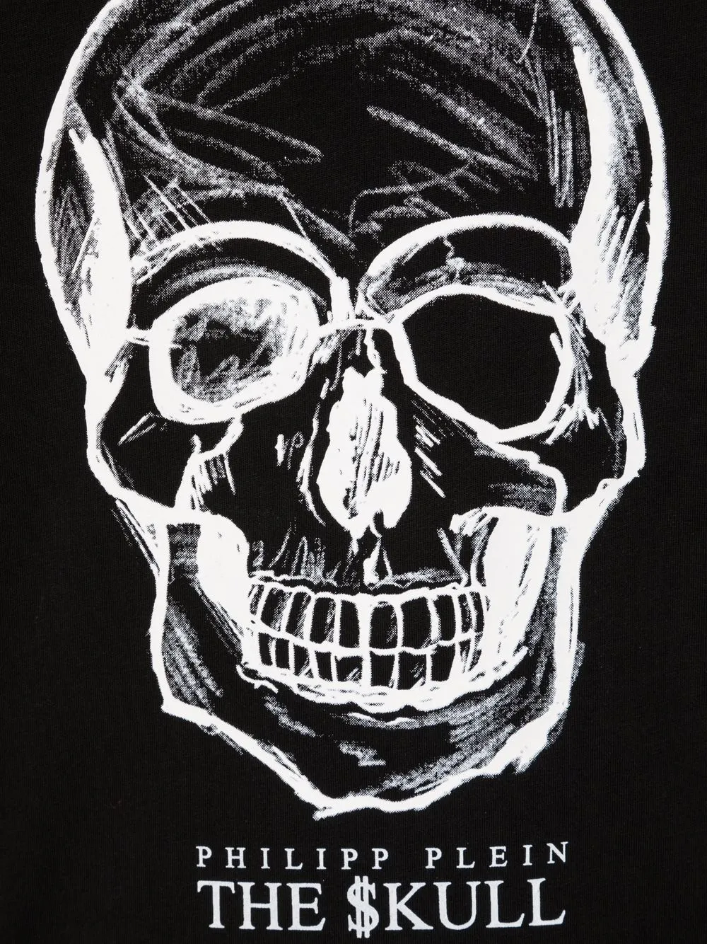 фото Philipp plein футболка с принтом skull