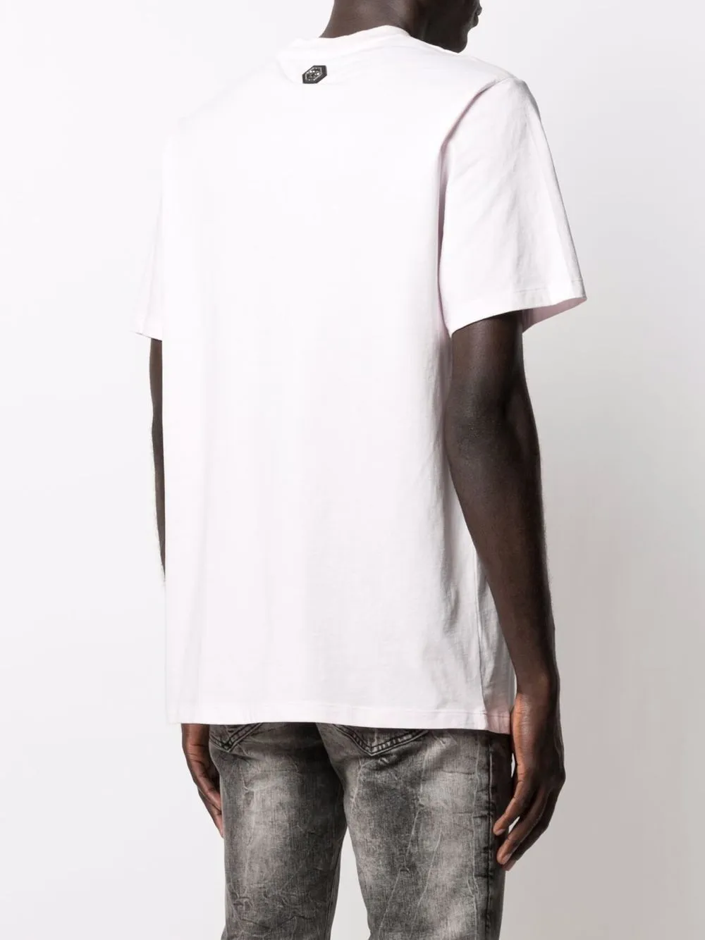 фото Philipp plein футболка с принтом skull