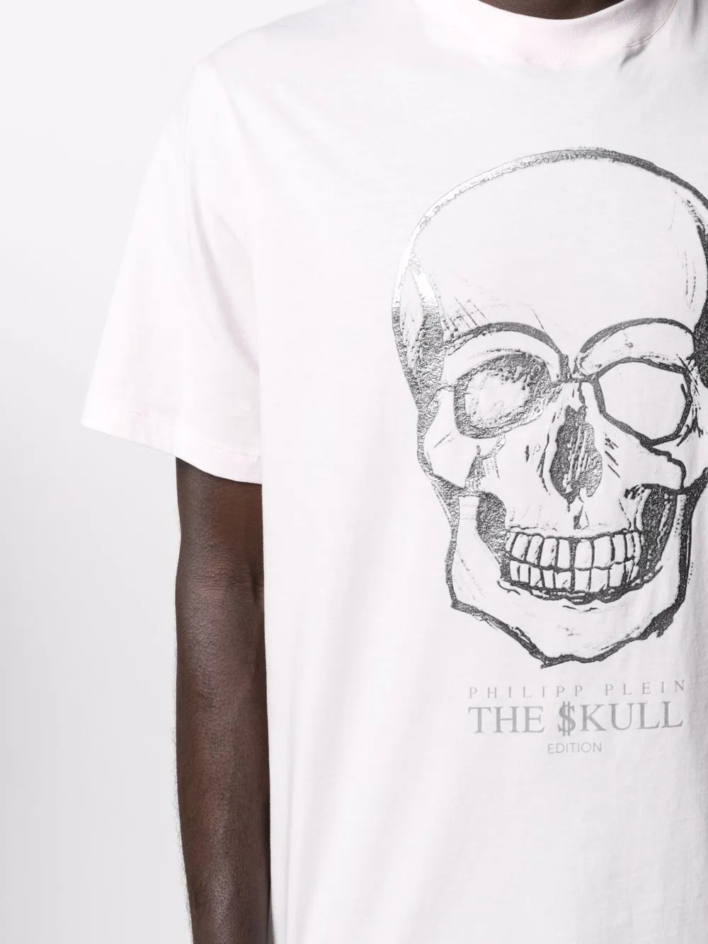 фото Philipp plein футболка с принтом skull