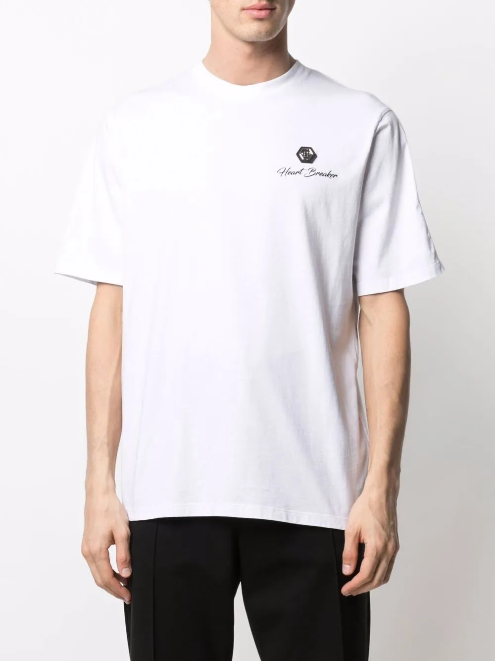 фото Philipp plein футболка heart breaker с принтом