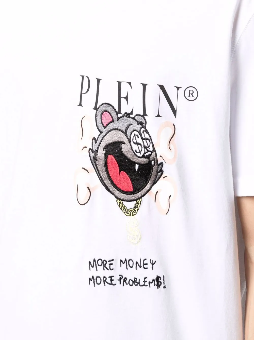 фото Philipp plein футболка с графичным принтом