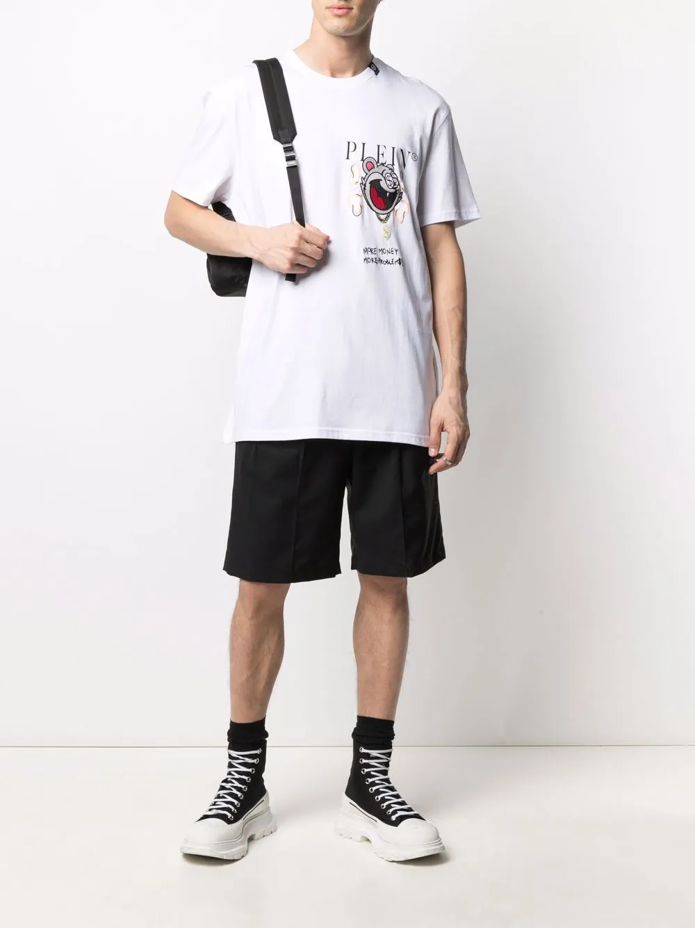 фото Philipp plein футболка с графичным принтом