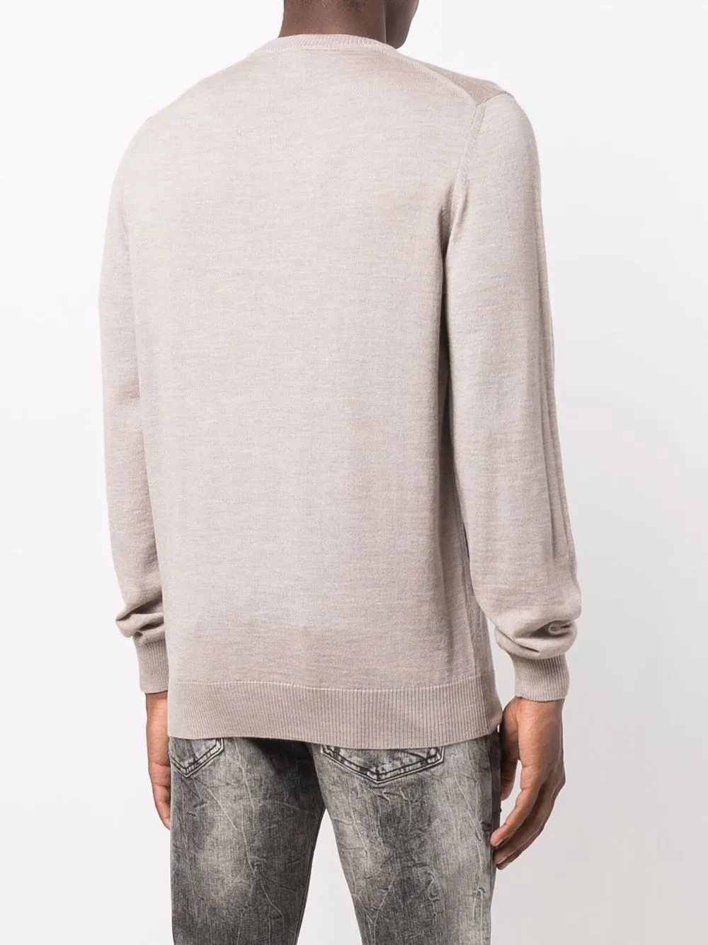 фото Philipp plein пуловер с нашивкой-логотипом