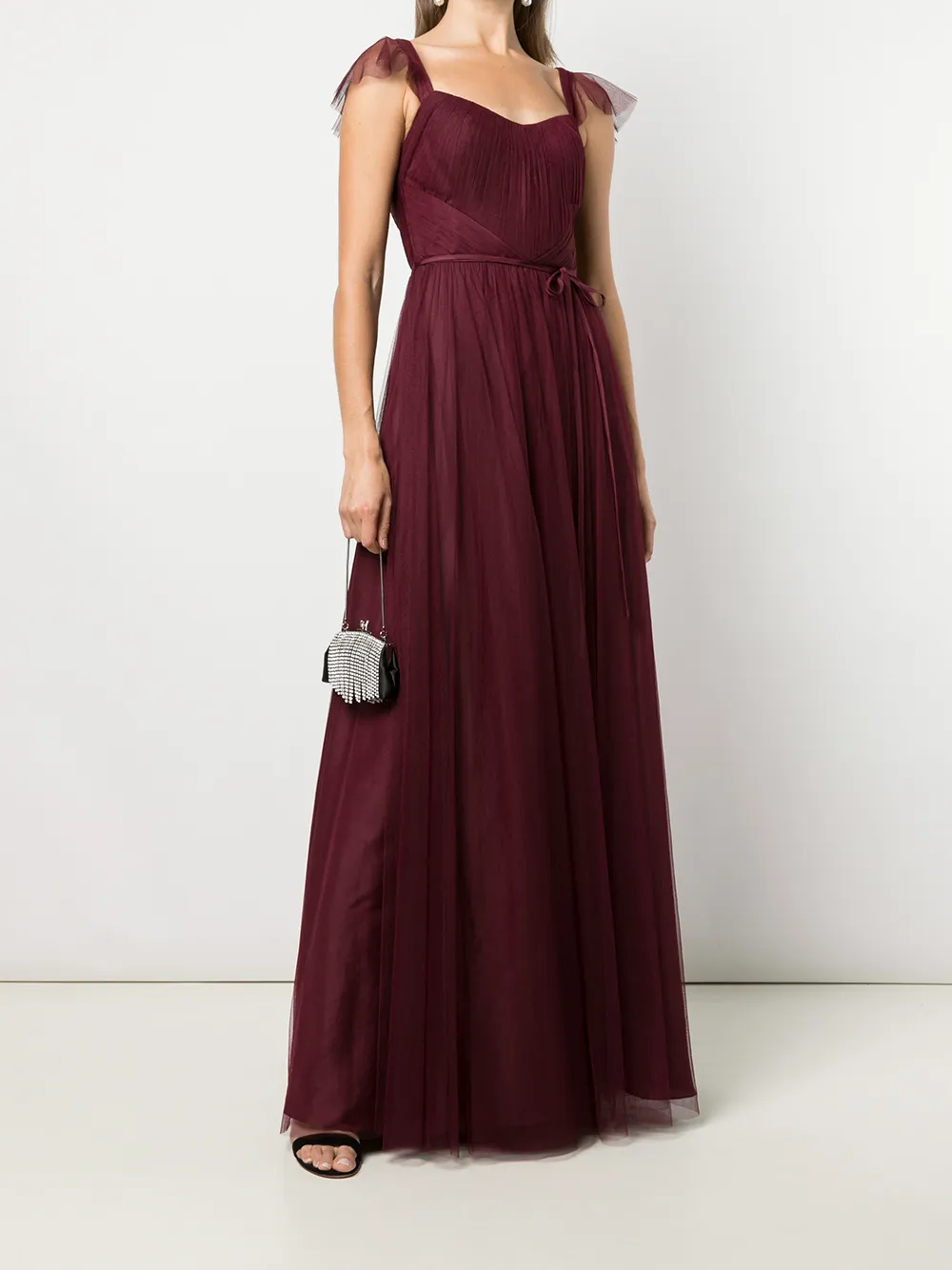 фото Marchesa notte bridesmaids вечернее платье frascati с рукавами кап