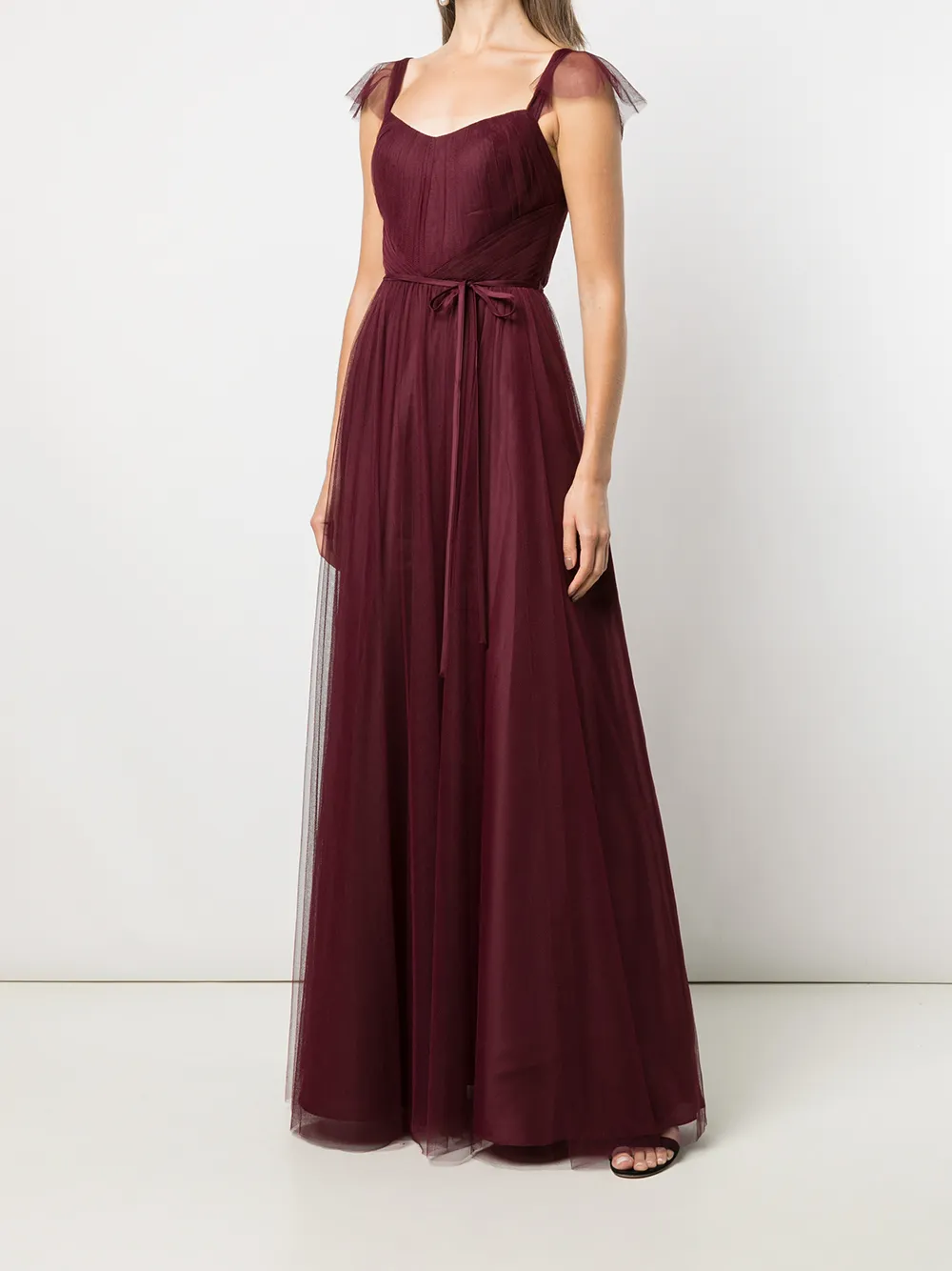 фото Marchesa notte bridesmaids вечернее платье frascati с рукавами кап