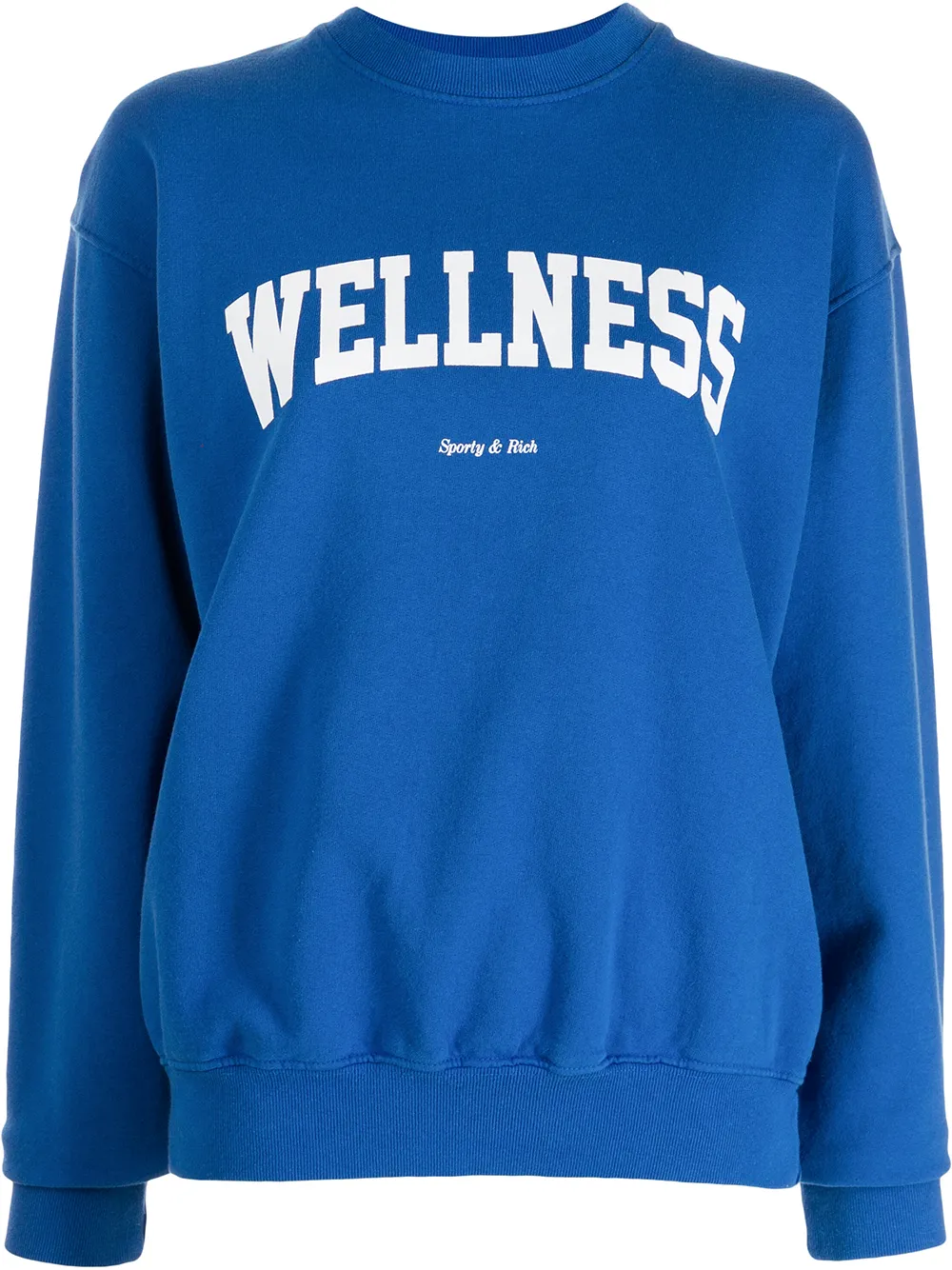 фото Sporty & rich толстовка wellness ivy с круглым вырезом
