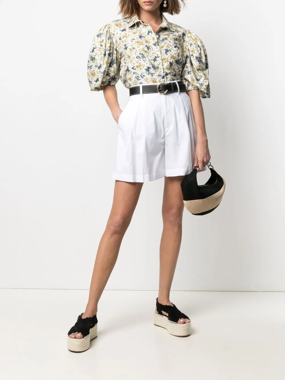 фото Red valentino шорты строгого кроя