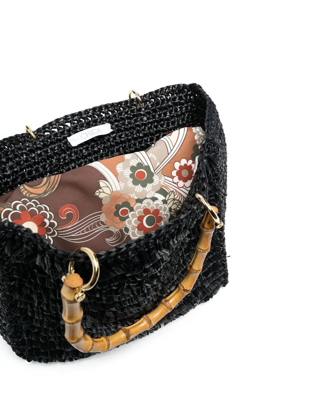 фото Chica большая сумка-тоут diamante