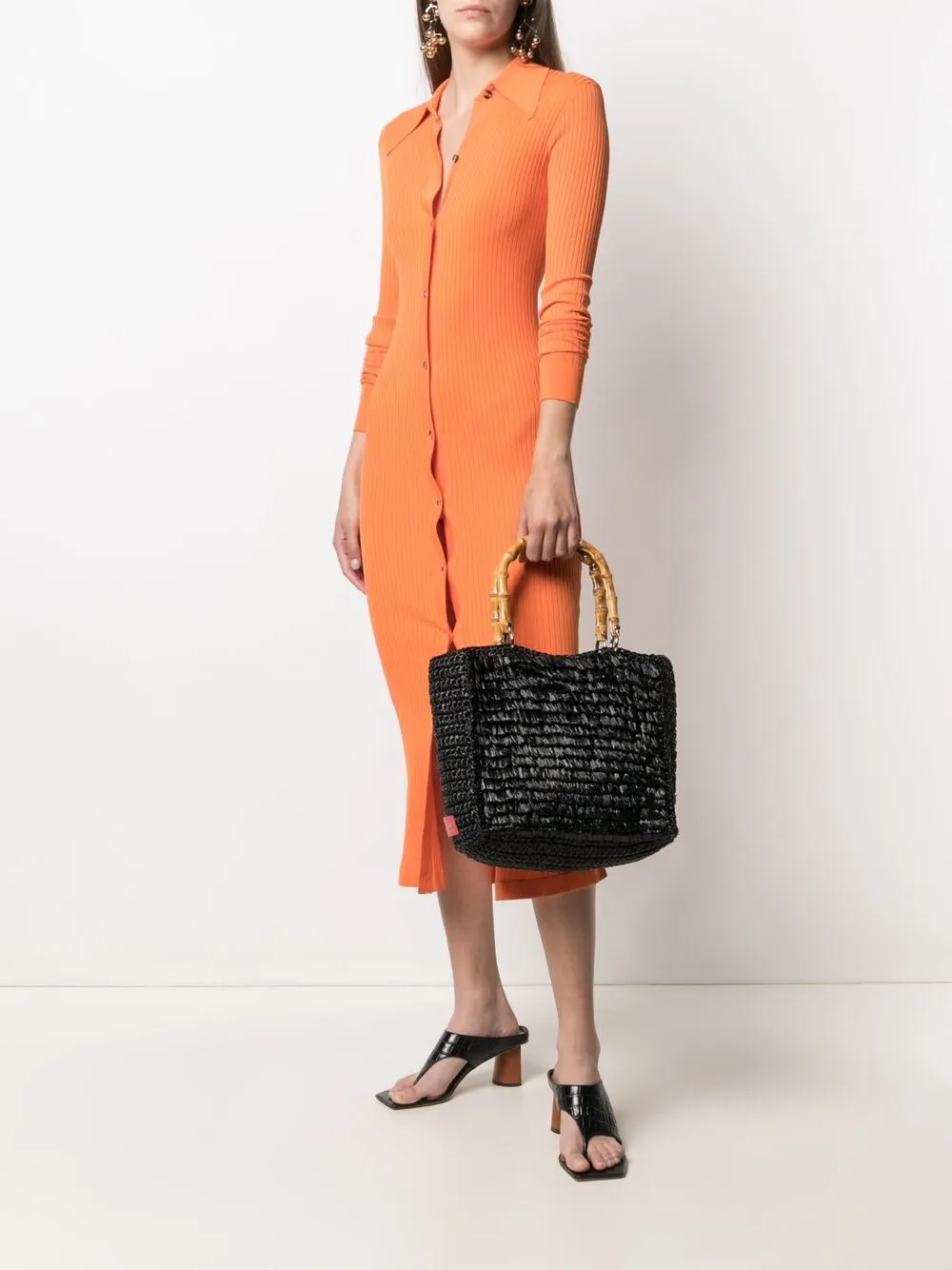 фото Chica большая сумка-тоут diamante