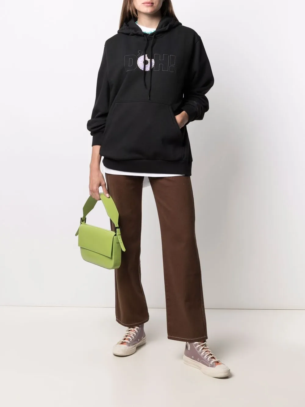 фото Adidas худи d'oh из коллаборации с the simpsons