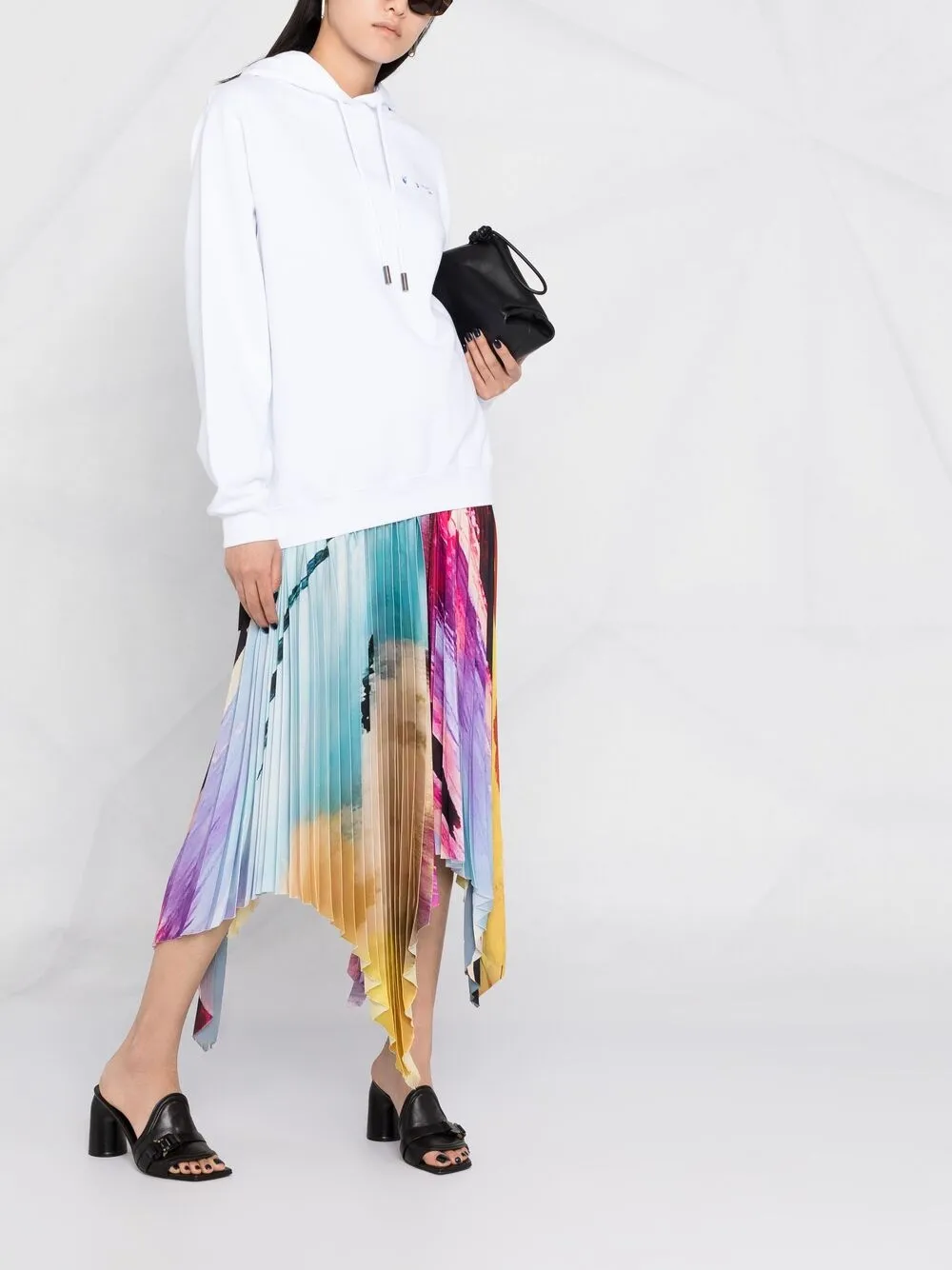 фото Off-white худи с логотипом arrows