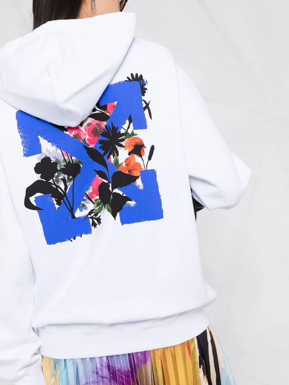 фото Off-white худи с логотипом arrows