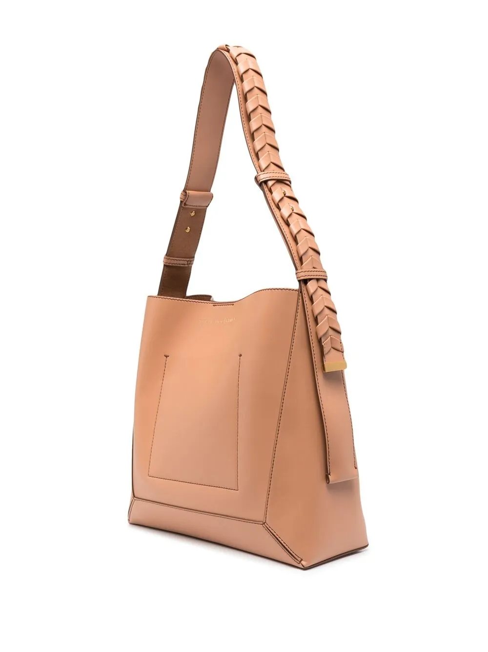 фото Stella mccartney сумка на плечо с плетеным ремнем