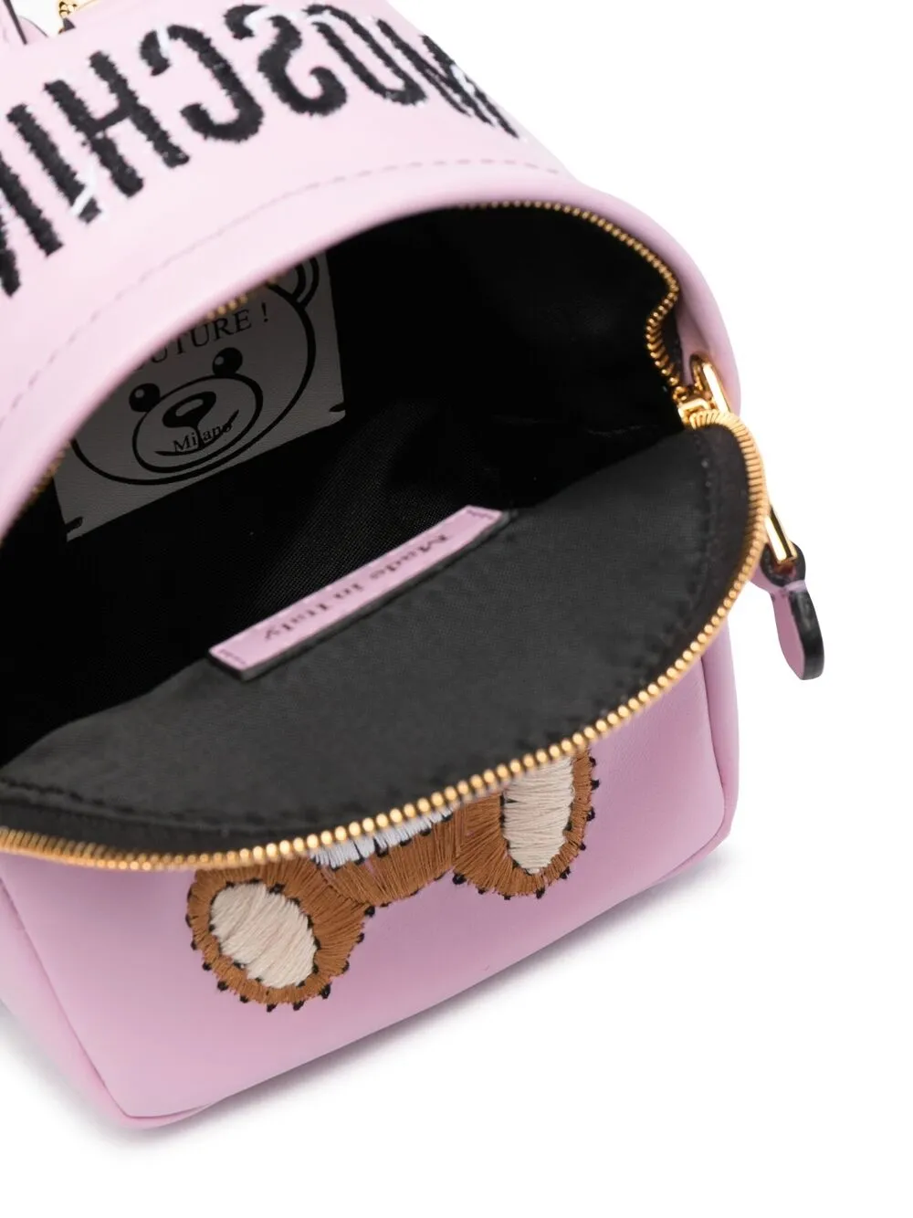 фото Moschino сумка через плечо teddy bear с логотипом