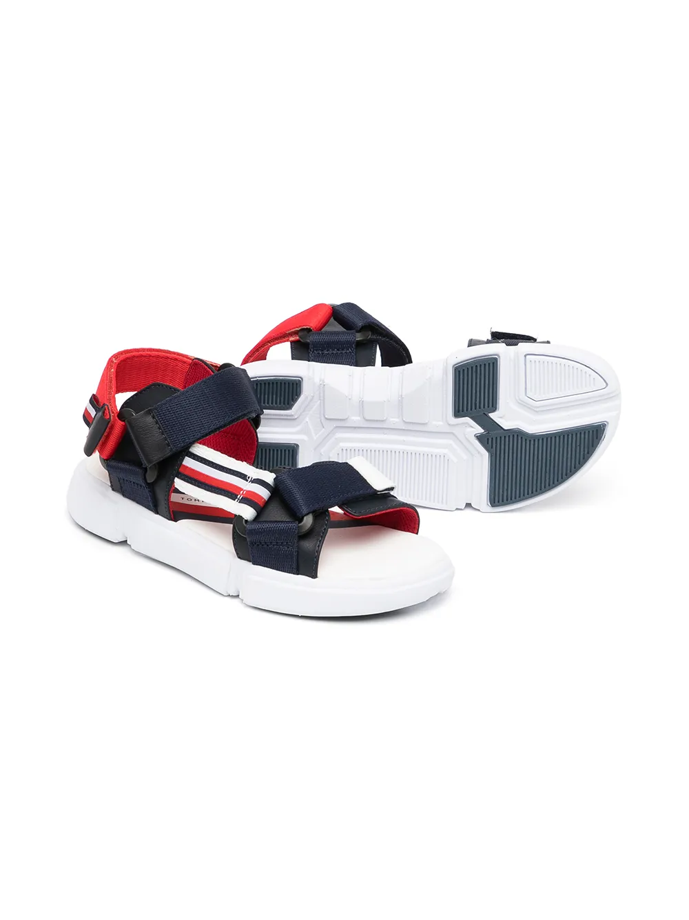фото Tommy hilfiger junior сандалии на липучках с логотипом