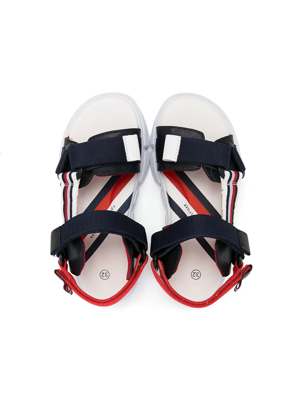 фото Tommy hilfiger junior сандалии на липучках с логотипом