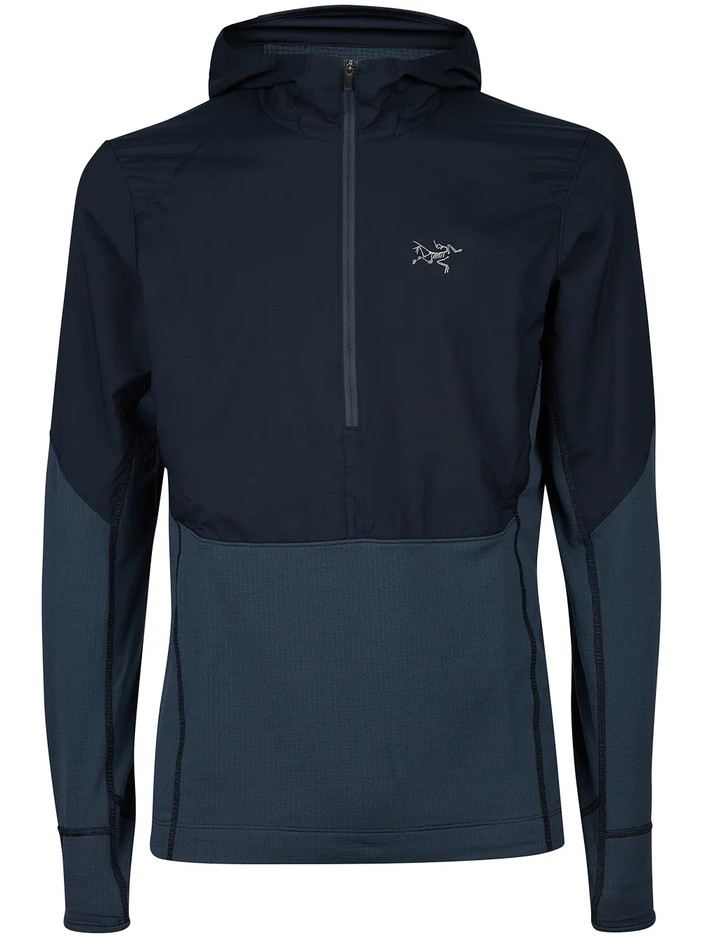фото Arc'teryx худи aptin с воротником на молнии