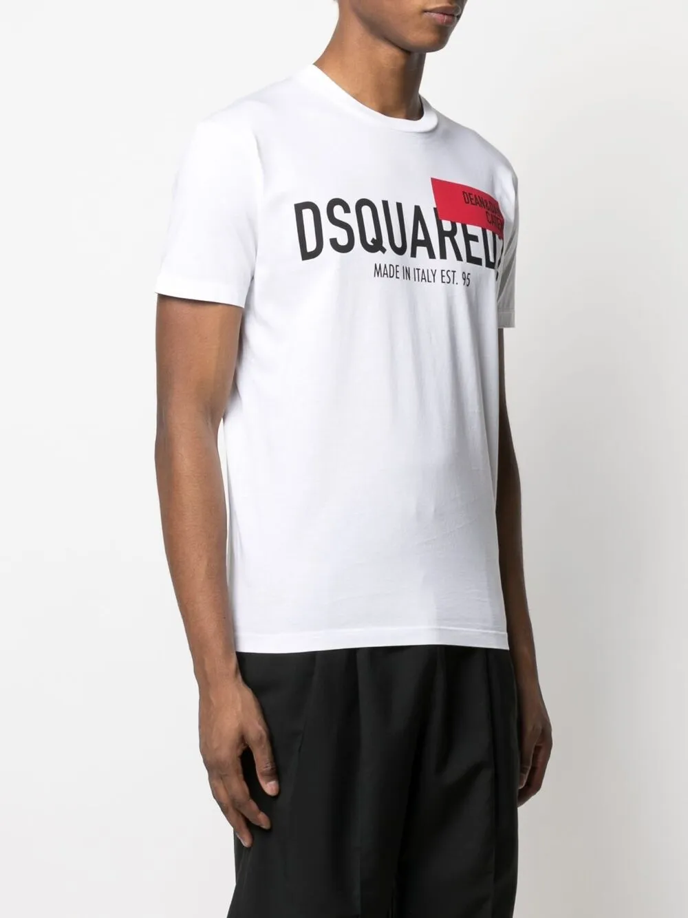 фото Dsquared2 футболка с короткими рукавами и логотипом